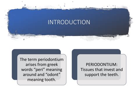 Ppt Tour Of The Periodontium Powerpoint Presentation Free Download