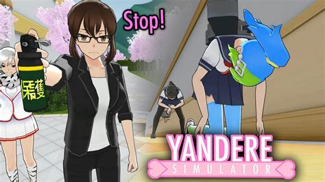 Teacher Found A Pepper Spray And Hilarious Glitches Yandere Simulator