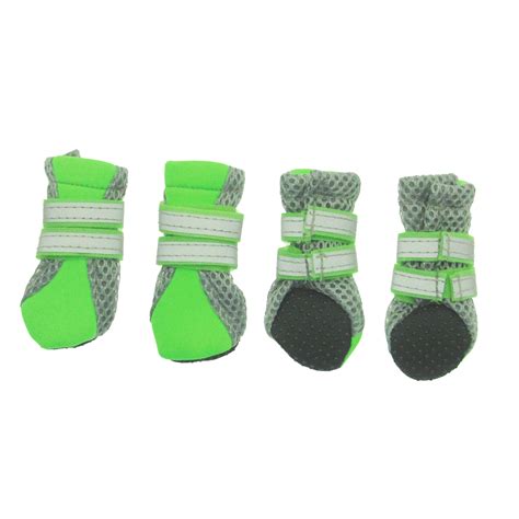 Neon Neoprene Dog Boots Green With Same Day Shipping Baxterboo