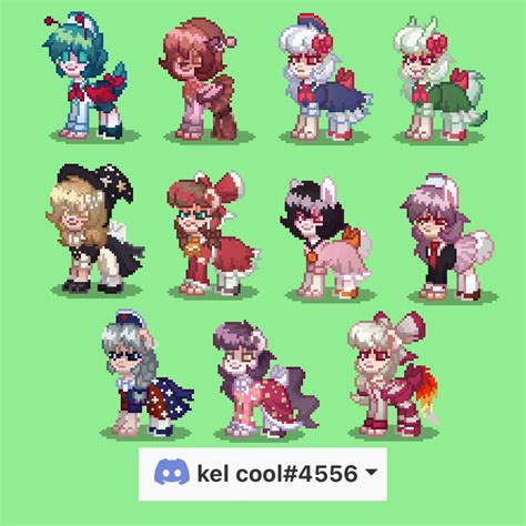More Touhou Ponies I Have Touhou 8 Now Ponytown