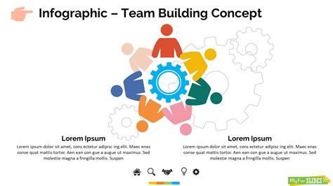 Team Building Strategies Infographic Powerpoint Template Images