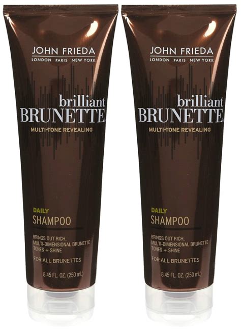 John Frieda Brilliant Brunette Shampoo Review SheSpeaks