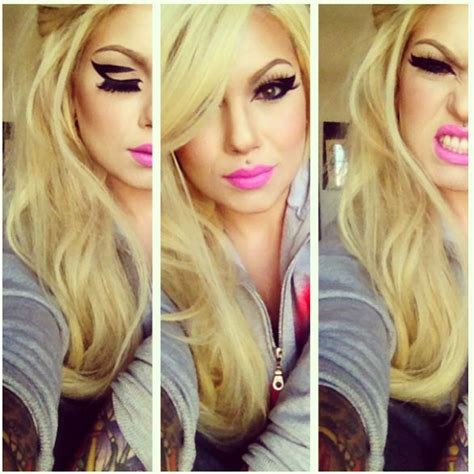 satanic barbie doll hair beauty makeup looks hair makeup