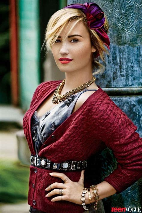Demi Lovato In Teen Vogue November 2015