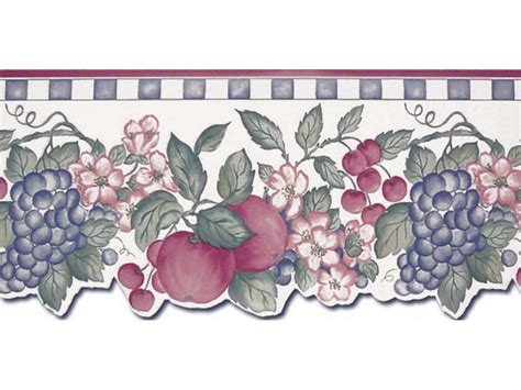 All home decor items in our stock have the most competitive price on the market. Fruits Wallpaper Border B3009C