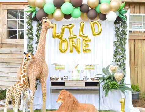 Love These Wild One Party Ideas Where The Wild Things Are Safari