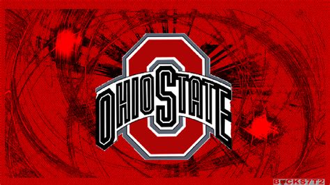 Red Block O Ohio State Ohio State University Basketball Wallpaper