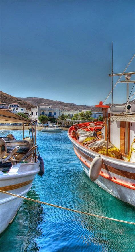 Merihas Harbour Kythnos Greece Greece Travel Greece