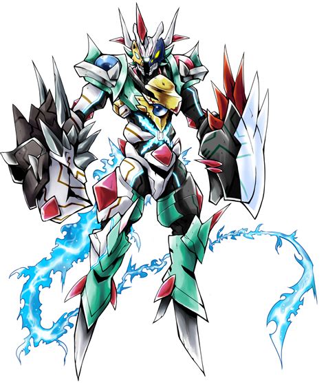 Bancholeomon Chaosmon Darkdramon Valdurmon Digimon Highres Armor