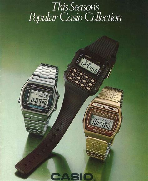 80s casio | Casio vintage watch, Casio digital, Retro watches
