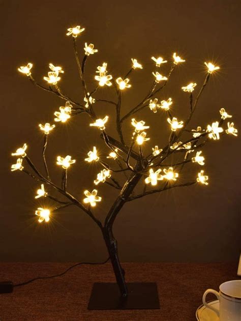 Fairy Light Tree Decor In 2021 Fairy Lights In Trees Cherry Blossom