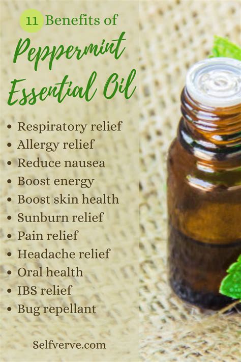11 Benefits Of Peppermint Essential Oils Peppermint Essential Oil