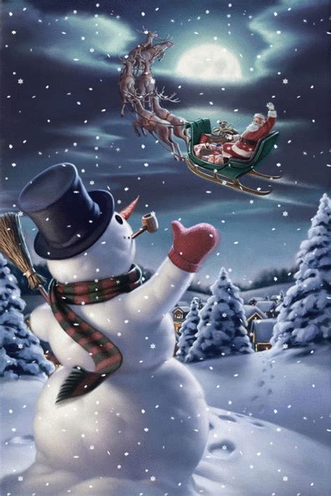 Resultado De Imagen De Animated Holiday S Merry Christmas 