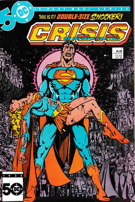 Crisis On Infinite Earths 7 Comic Heroes Art Rare Comic Books