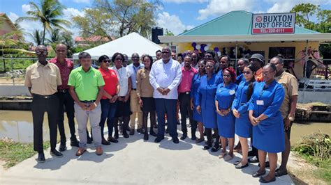 New Buxton Post Office Commissioned Guyana Post Office Corporation