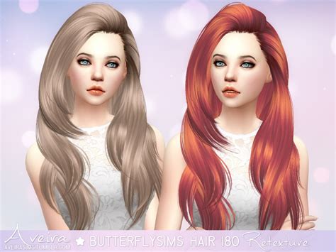 My Sims 4 Blog Hair Retexture For Females By Aveirasims