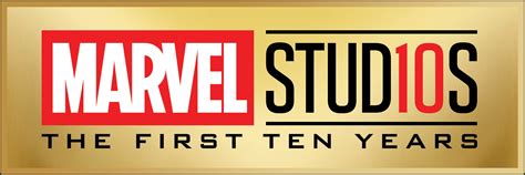 Marvel Studios 10 Years Logo