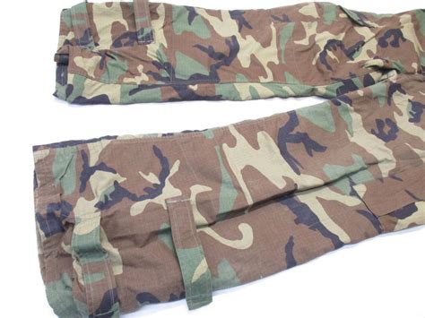 Woodland M81 Camo Military Pants Jslist Mopp Suit Chemical Overgarment