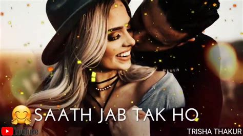 Hath Mera Tham Lo Sath Jab Tak Ho Female Romantic Whatsapp Status Video 30 Sec