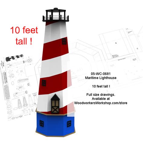Free Downloadable Lighthouse Plans Wood Lighthouse Plans Easy Diy