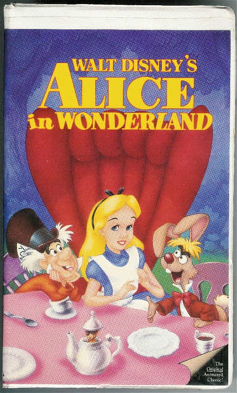 Free Walt Disneys Alice In Wonderland Vhs Relist Other Dvds