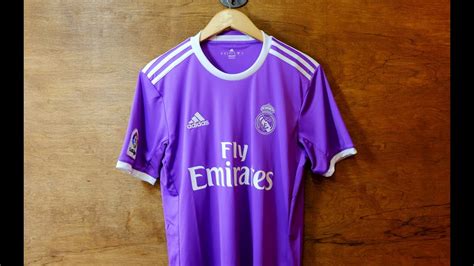 Unfortunately we cannot provide you info about the away kit, but stay tuned with us as there will be updation on this page. Review: Real Madrid 2016/17 Away Jersey - YouTube
