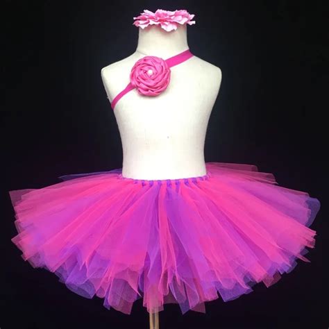Multicolor Girls Tutu Skirt Baby Handmade Tulle Skirts Ballet