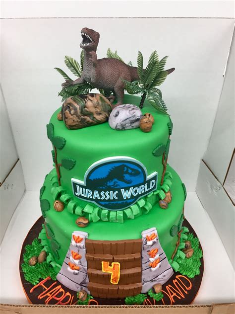 Jurassic Park Cake Beautiful Birthday Cakes Jurassic Park Birthday