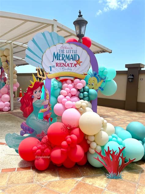 Ariel Birthday Party, Little Mermaid Birthday, Ariel The Little Mermaid