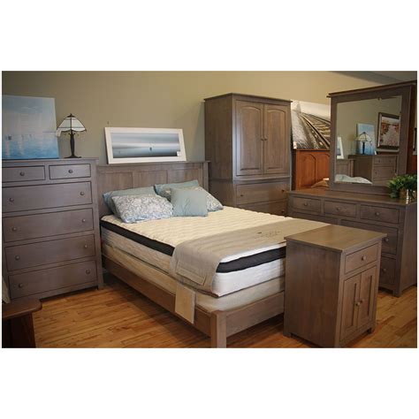 Square Shaker Bedroom Suite This Oak House Handcrafted Furniture London Ontario
