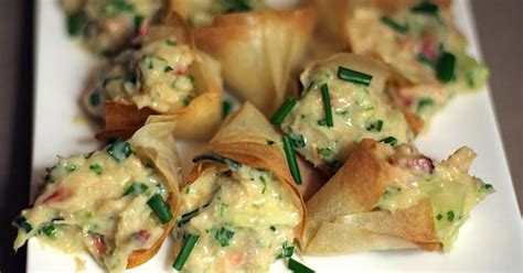 This simple tart recipe has a sweet and salty filling of caramelized vidalia onions and feta cheese. 10 Best Crab Appetizer Phyllo Dough Recipes | Yummly