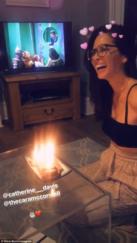 Olivia Munn Shares Selfie On Her Birthday While Sporting Gold Eye Masks