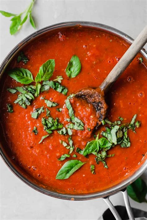 Easy Homemade Tomato Sauce Therecipecritic