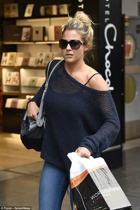 gemma atkinson arrives up north after strictly practice daily mail online