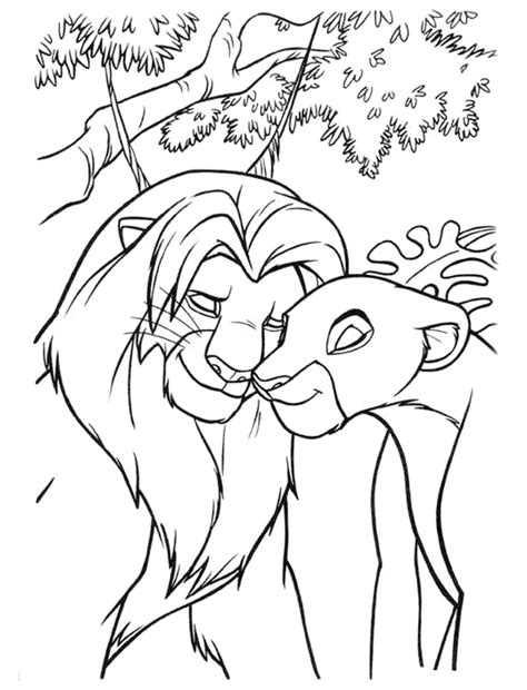 The lion and the mouse. Lion King Coloring Pages - Best Coloring Pages For Kids