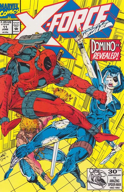 X-Force # 11 by Rob Liefeld & Trevor Scott | Domino marvel, X force