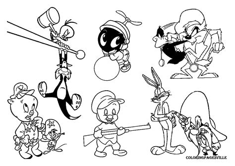 Looney Tunes Coloring Pages Free Coloring Pages Coloring Pages