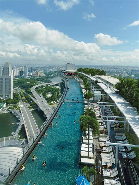 A 2.4 km branch to marina bay (with stations numbered ce1 for bayfront and ce2 for marina bay) was added in early 2012. Marina Bay Sands Singapore by Moshe Safdie | ideasgn