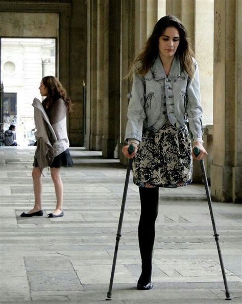 Pin By Who Knows On Leg Crutch Fashion Style Amputee