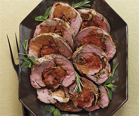 Chops are quick to cook and easy to portion but they differ depending on which part of the lamb they come from. Apricot-and-Herb-Stuffed Leg of Lamb - Recipe - FineCooking