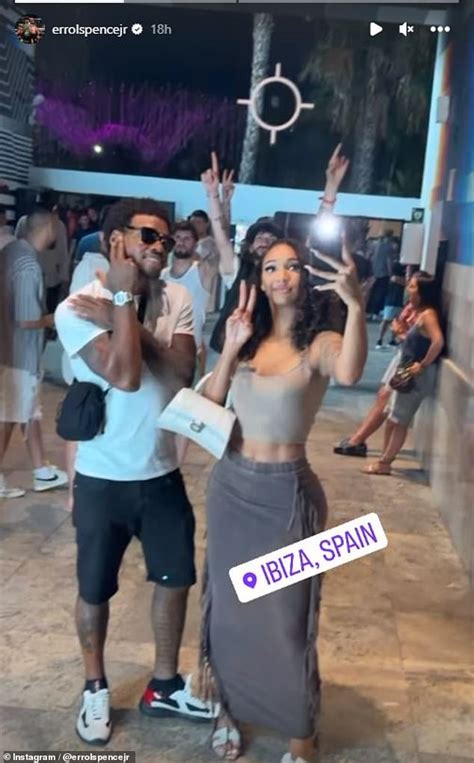 Errol Spence Parties In Ibiza After Brutal Defeat By Terence Crawford
