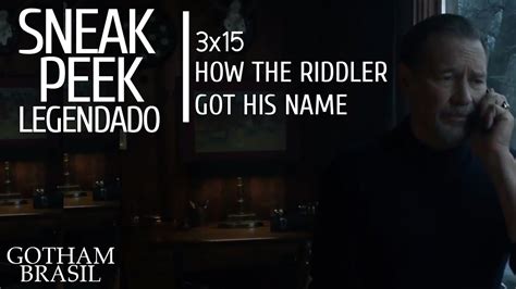 Gotham Sneak Peek 3x15 How The Riddler Got His Name Legendado