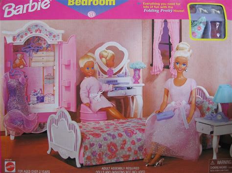 Barbie Bedroom Folding Pretty House Bd1997 Barbie Bedroom Barbie