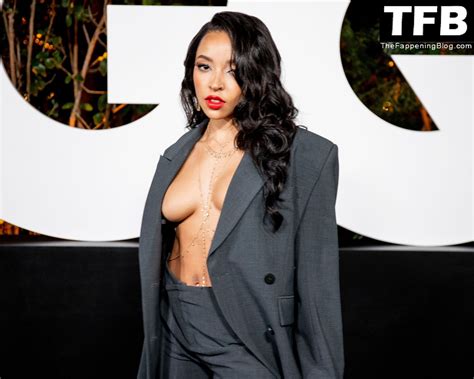 Tinashe Shows Off Her Tits At The 2022 GQ Men Of The Year Party 15