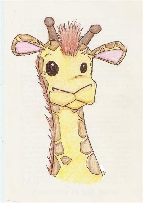 Giraffe Cute Giraffe Drawing Cute Drawings Giraffe Drawing