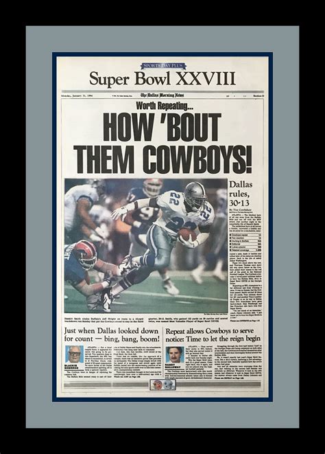 Dallas Cowboys Super Bowl Record