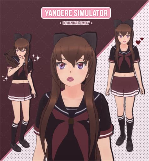 Yandere Simulator New Skin By Owsly On Deviantart