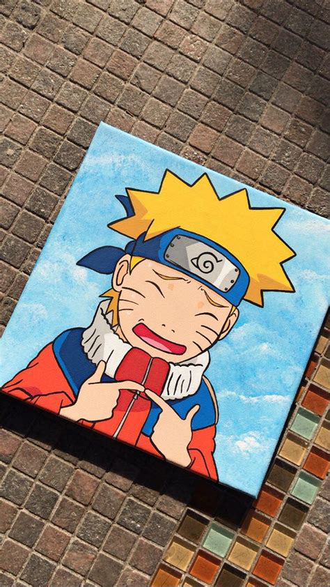Naruto Painting Anime Canvas Art Anime Canvas Painting Mini Canvas Art