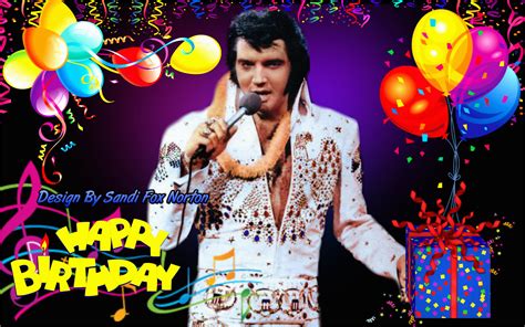 Singing Elvis Birthday Card Elvis Presley Virtual Birthday Cards