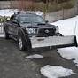 Best Snow Plow For Toyota Tacoma